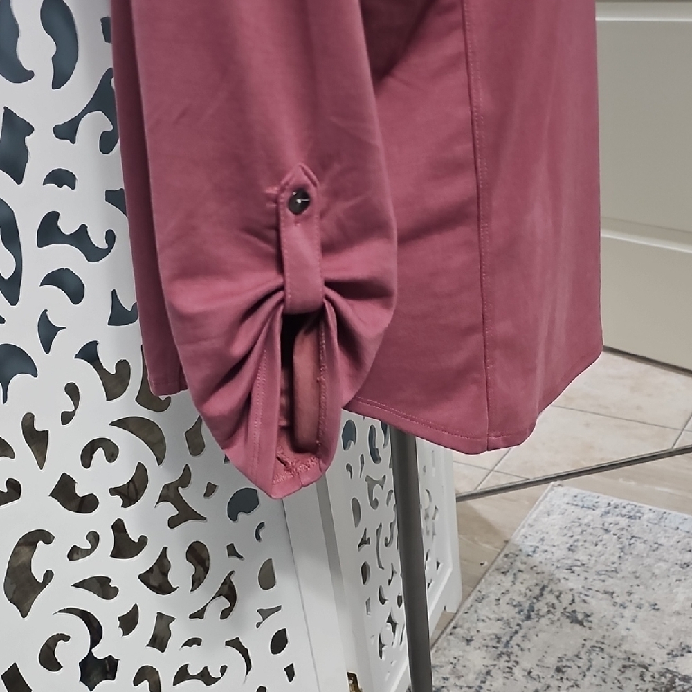 Cable & Gauge Mauve Button-Down Shirt - Picture 4 of 4